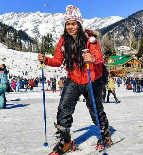 skiing-in-manali